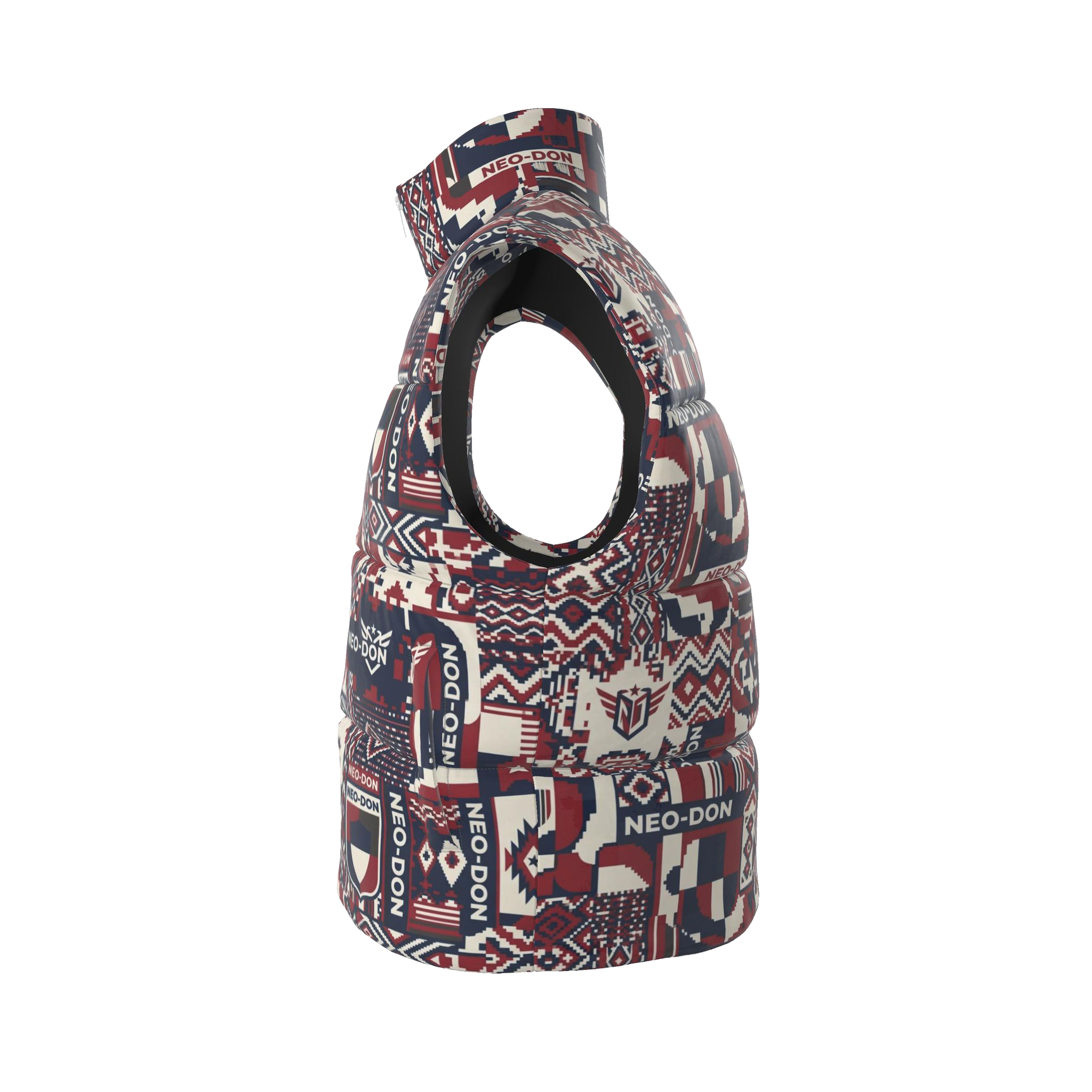 'Merca' Puffer Vest - Respect