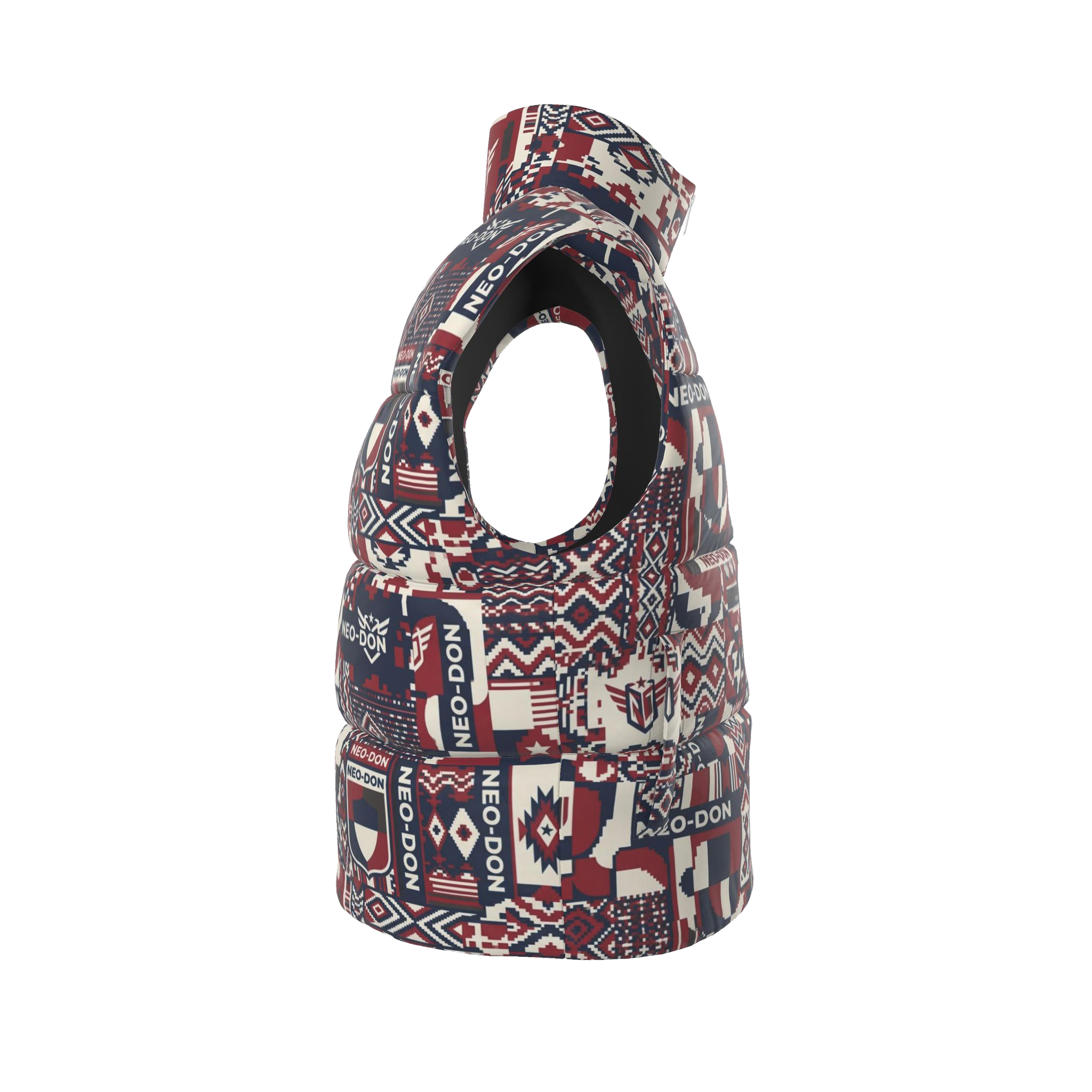 'Merca' Puffer Vest - Respect