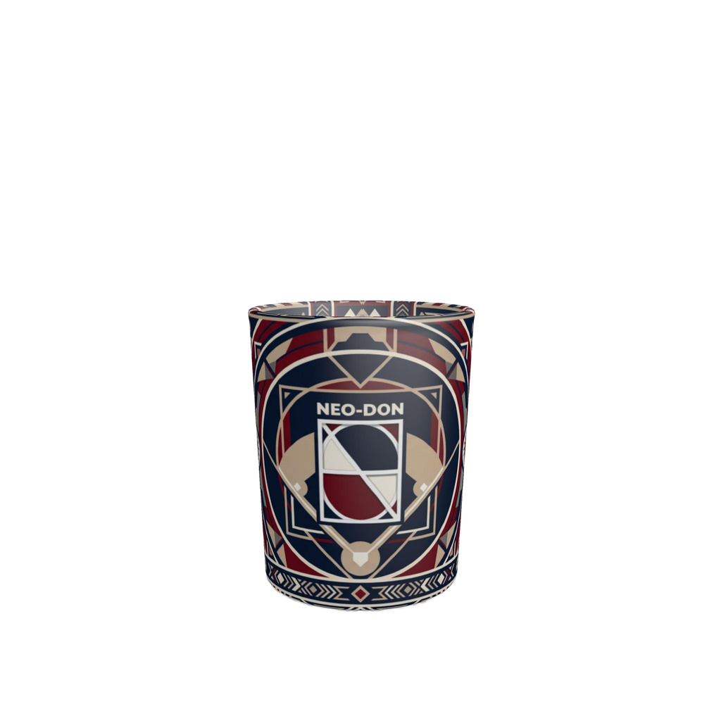 'Merca' Round Shot Glasses (Set of 6) - Massachusetts