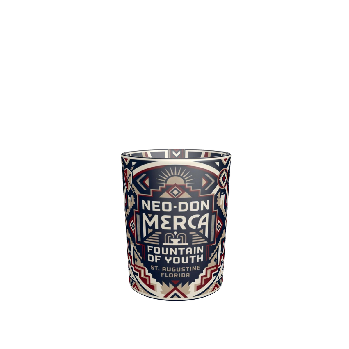 'Merca' Round Shot Glasses (Set of 6) - Florida