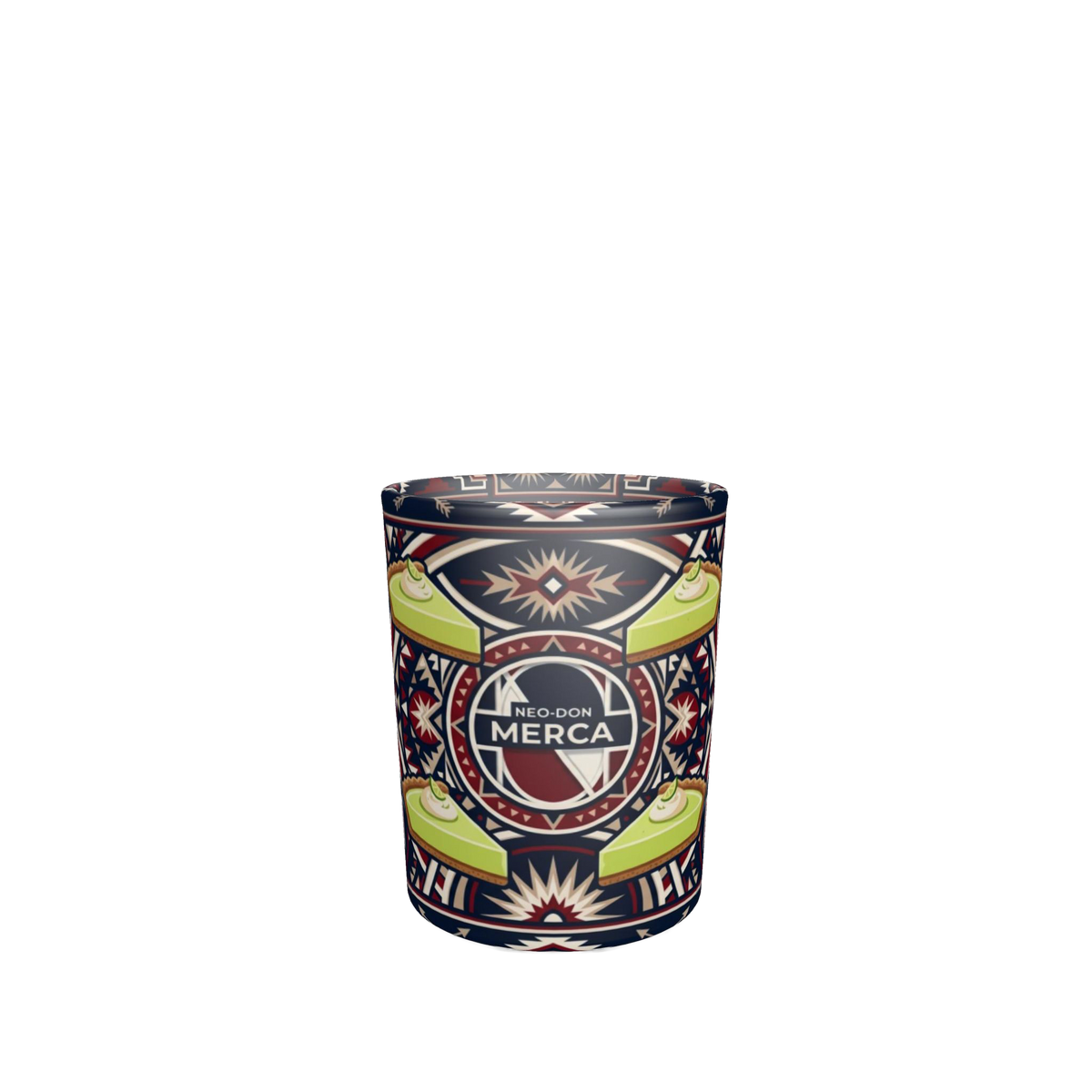 'Merca' Round Shot Glasses (Set of 6) - Florida