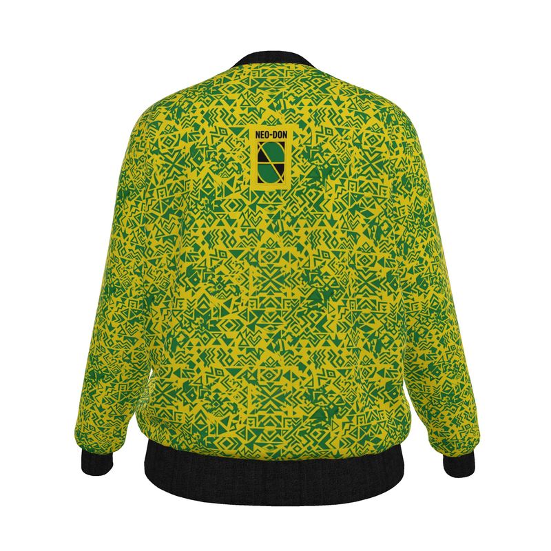 "Jam' Women's Reversible Silk Bomber Jacket - True/Growth