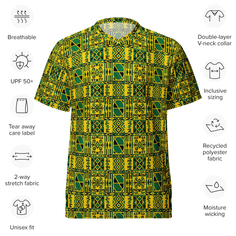 'JAM' Recycled unisex sports jersey - Wire