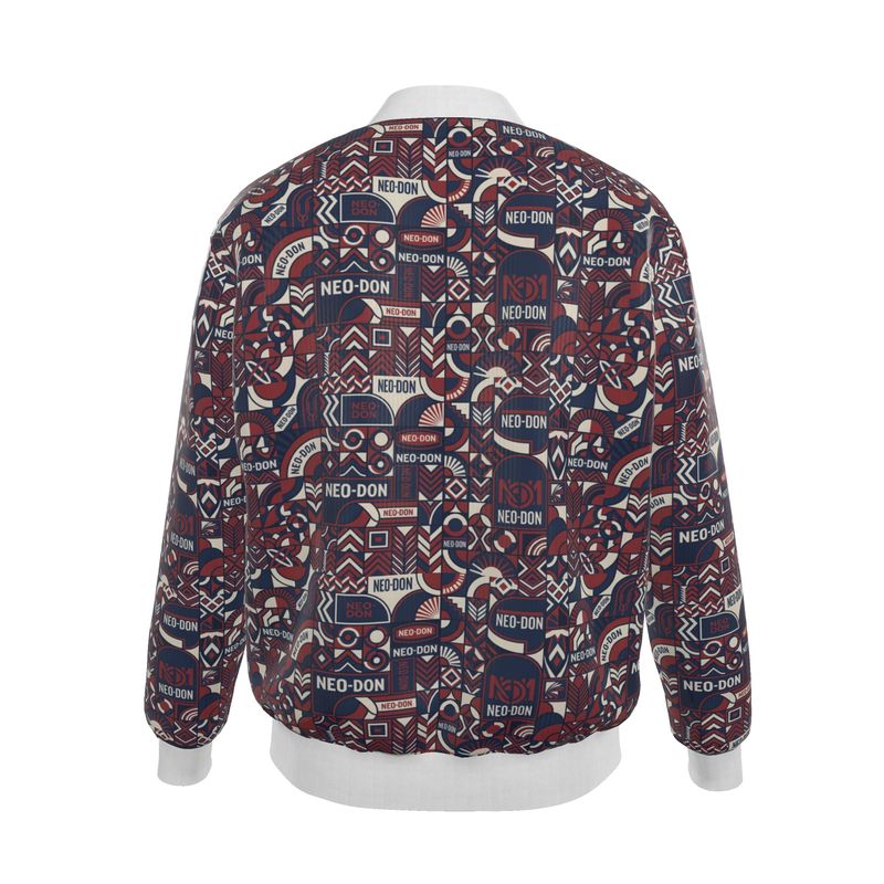 'Merca' Mens Reversible Silk Bomber Jacket - Inspire / Virtue
