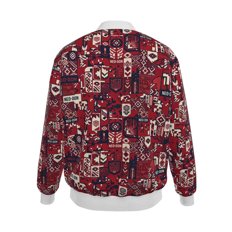 'Merca' Mens Reversible Silk Bomber Jacket - Inspire / Virtue