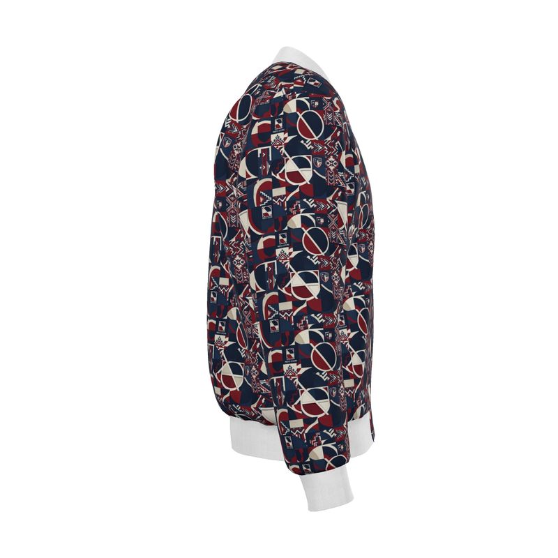 Copy of 'Merca' Mens Reversible Silk Bomber Jacket - Inspire / Virtue