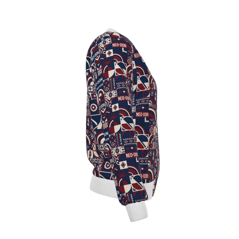 'Merca' Women's Reversible Silk Bomber Jacket -  Construct/Build