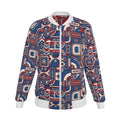 Merca' Women's Reversible Silk Bomber Jacket -