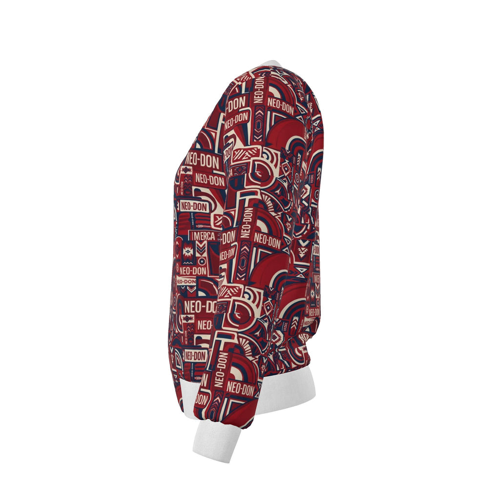 Merca' Women's Reversible Silk Bomber Jacket -