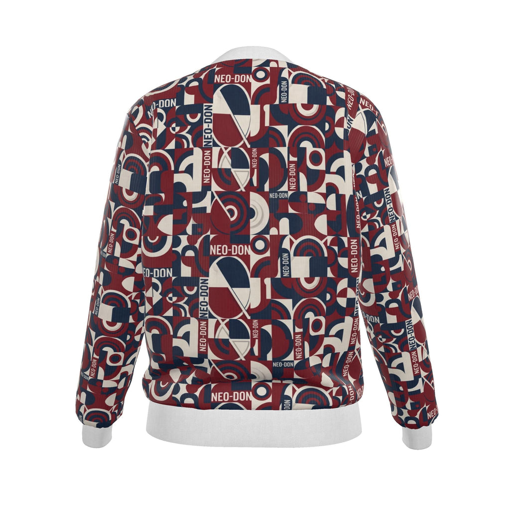 'Merca' Women's Reversible Silk Bomber Jacket -  Concrete/Brick