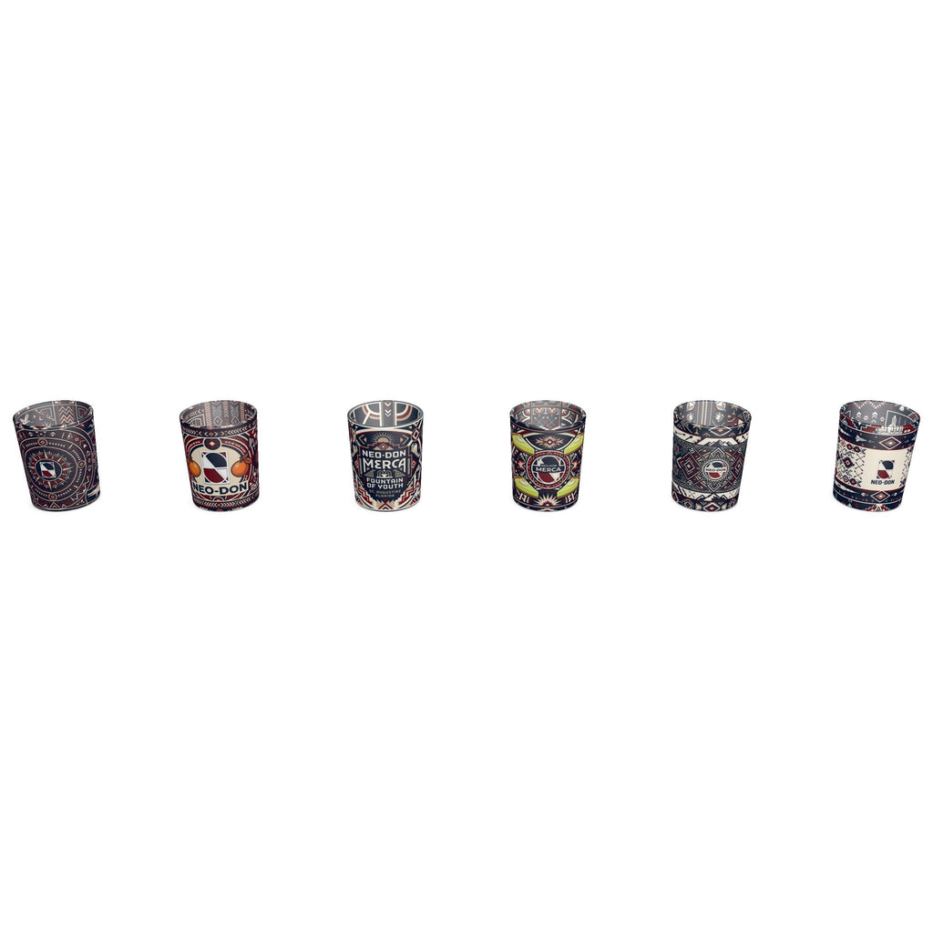 Round Shot Glasses (Set of 6) - Florida