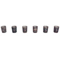 'Merca' Round Shot Glasses (Set of 6) - New Jersey