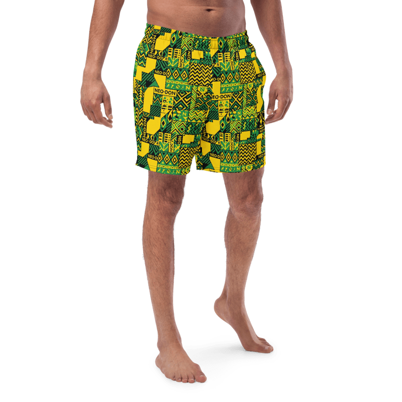 'Jam' Recycled Swim Trunks - Pipe