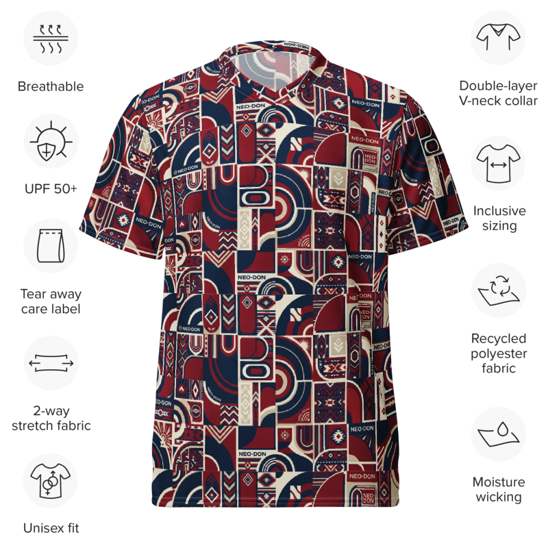 'Merca' Recycled unisex sports jersey - Armor