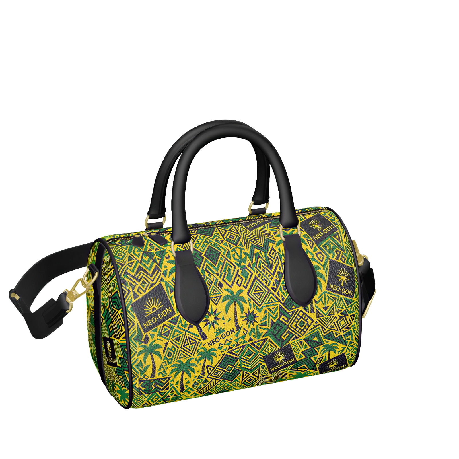 'Jam' Mini Denbigh Duffle Bag - Hail