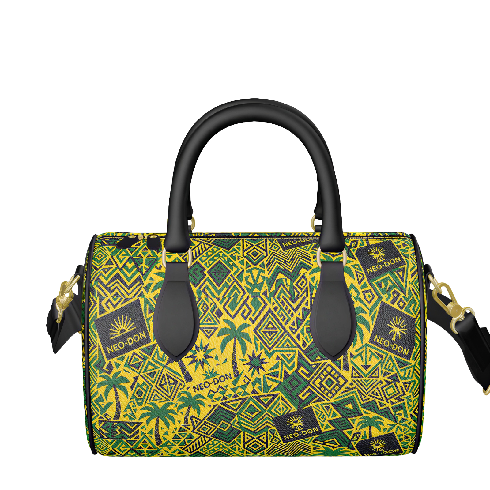 'Jam' Mini Denbigh Duffle Bag - Hail
