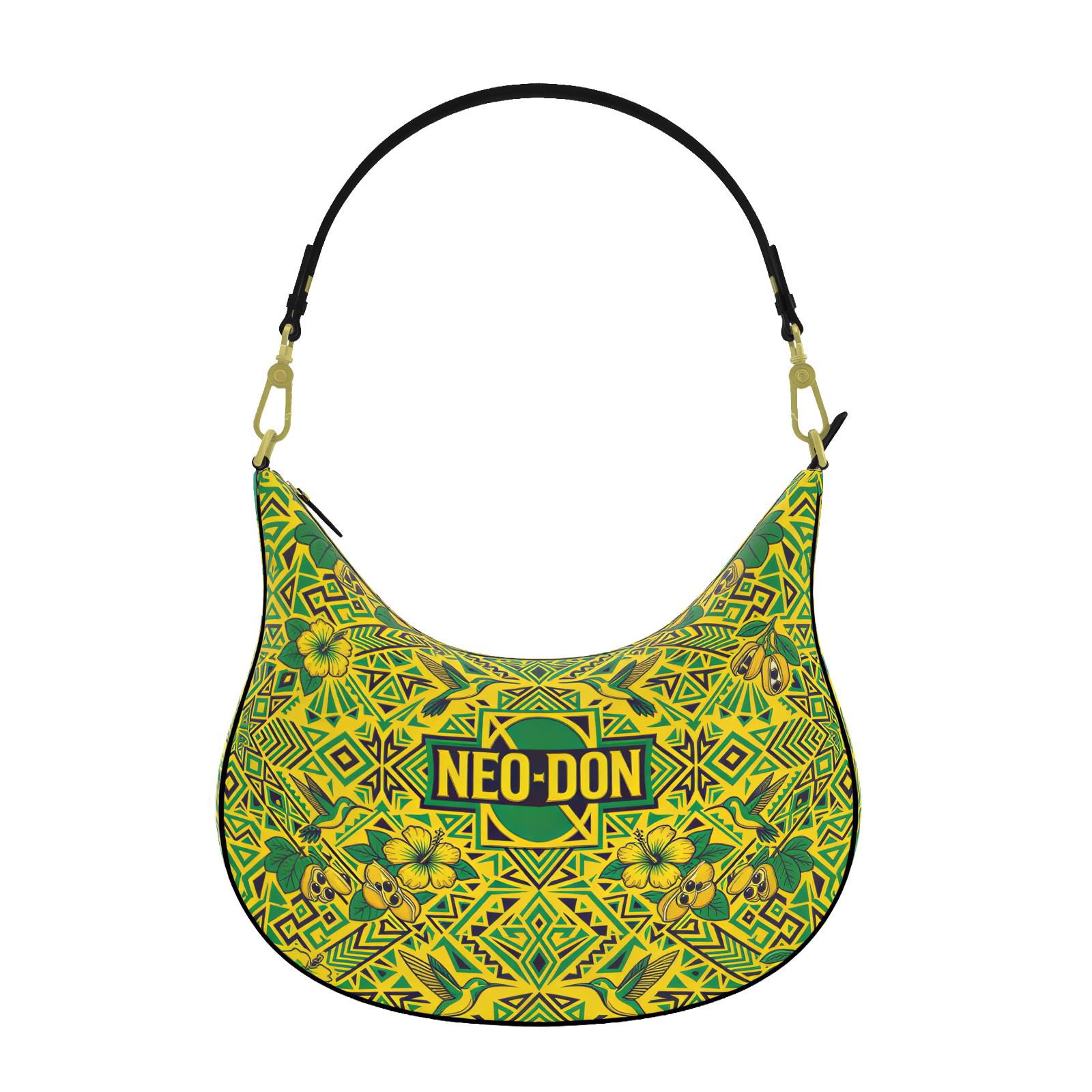 'Jam' Curve Hobo Bag - Flip