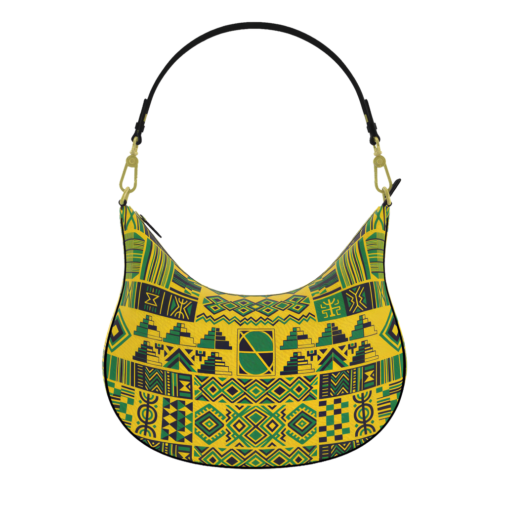 'Jam' Curve Hobo Bag - Hide