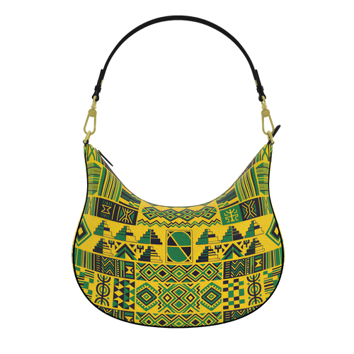 'Jam' Curve Hobo Bag - Hide
