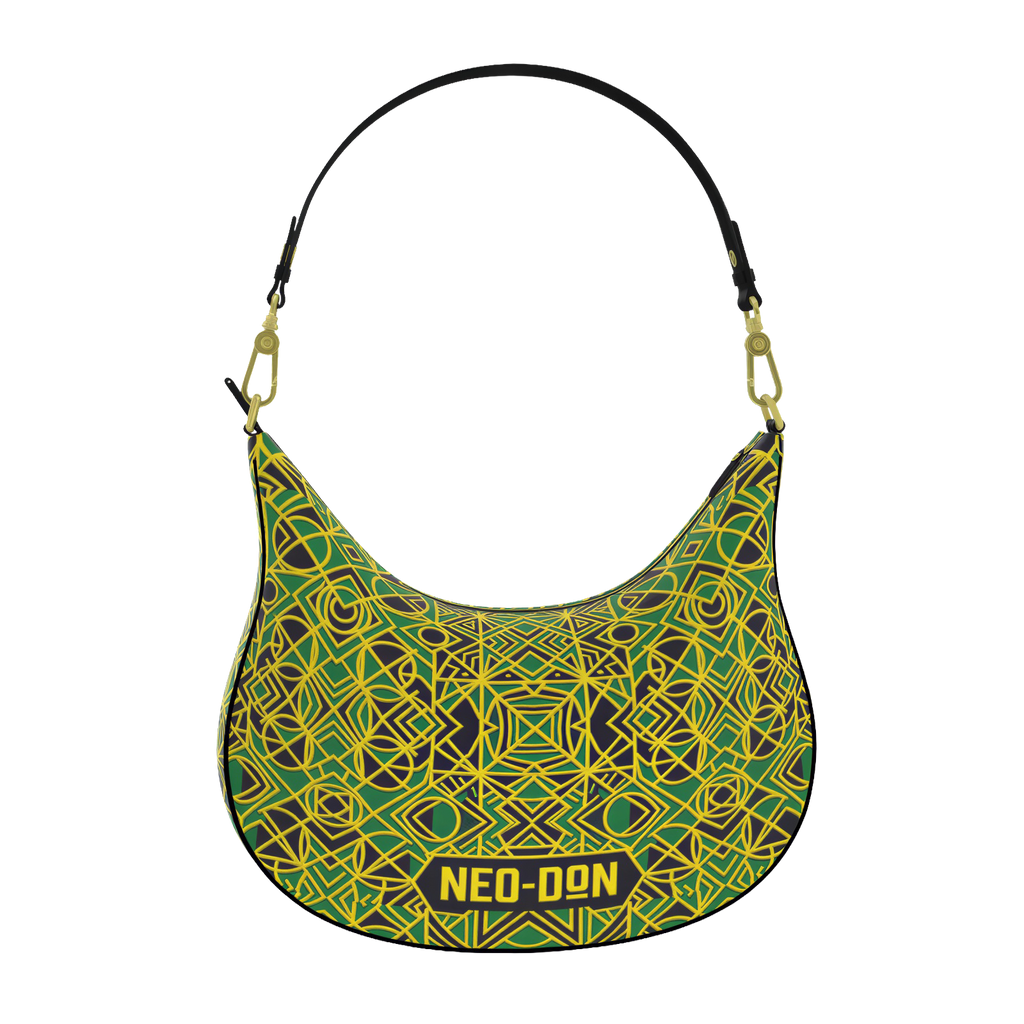 'Jam' Curve Hobo Bag - Spine