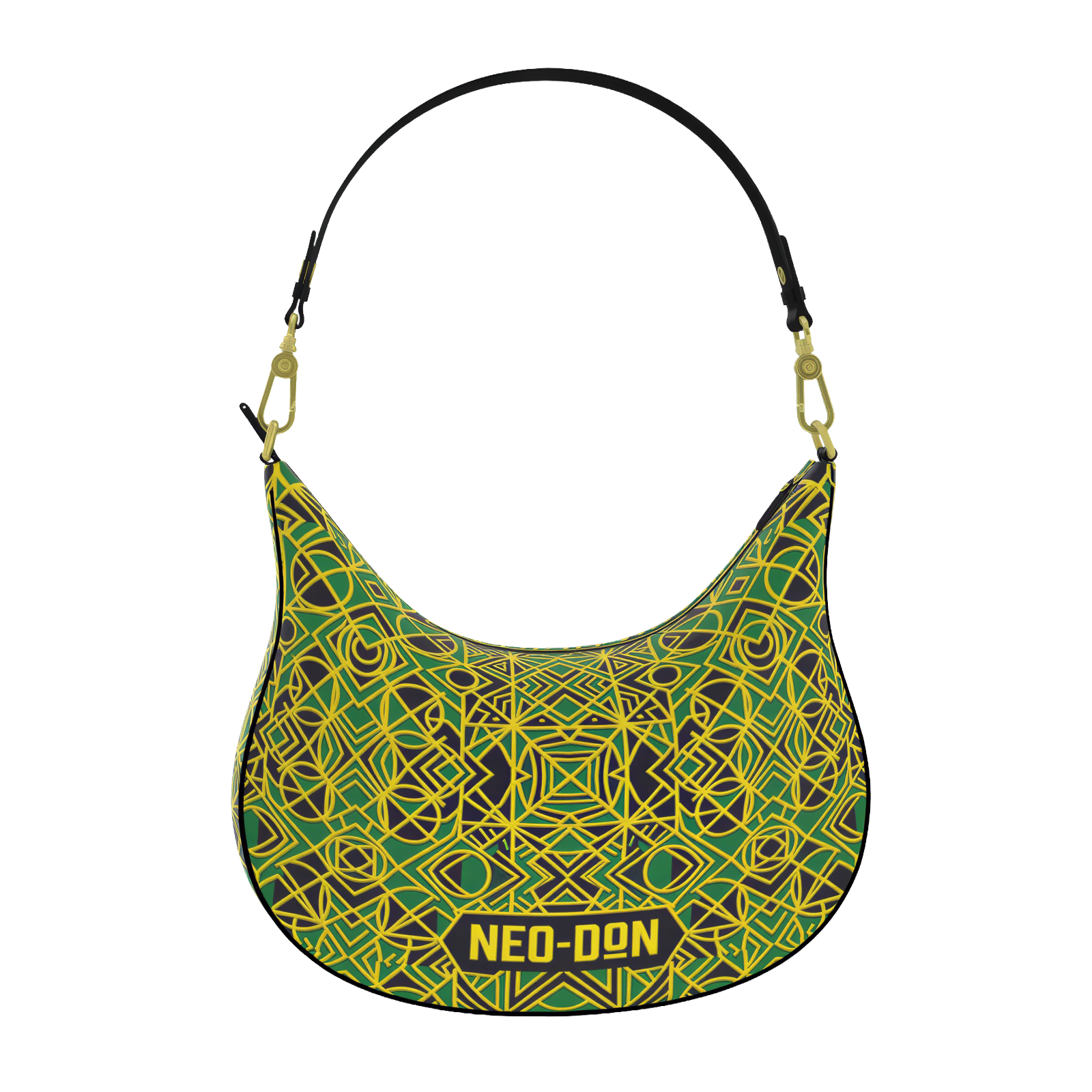 'Jam' Curve Hobo Bag - Spine