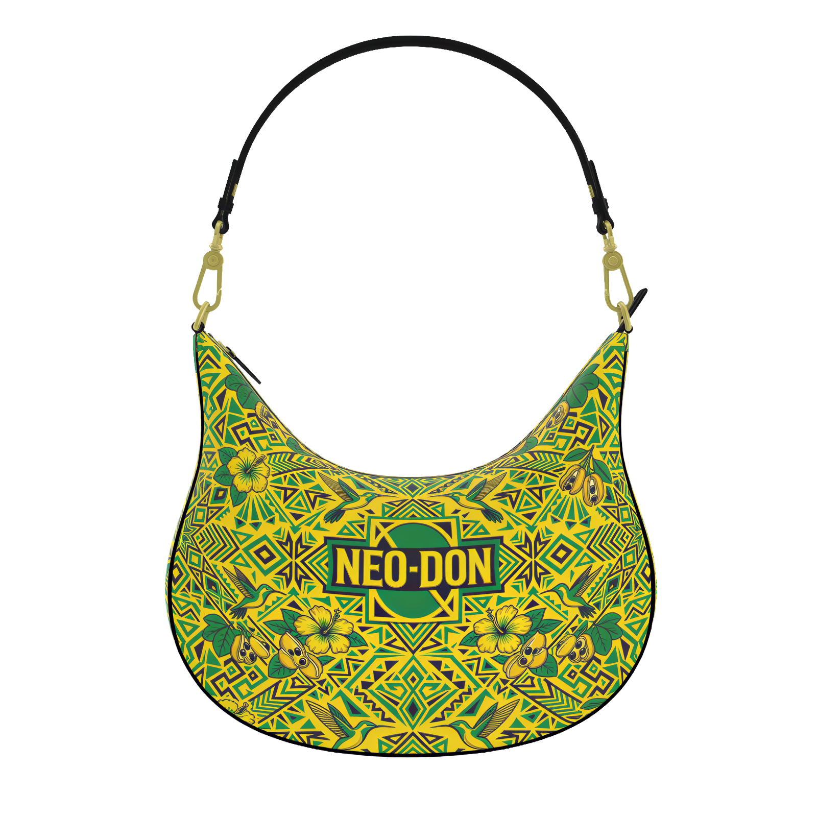 'Jam' Curve Hobo Bag - Flip