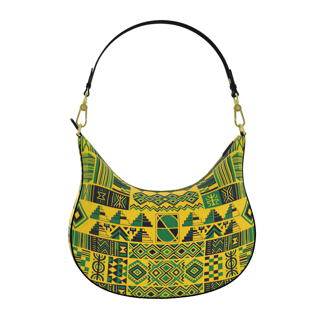 'Jam' Curve Hobo Bag - Hide