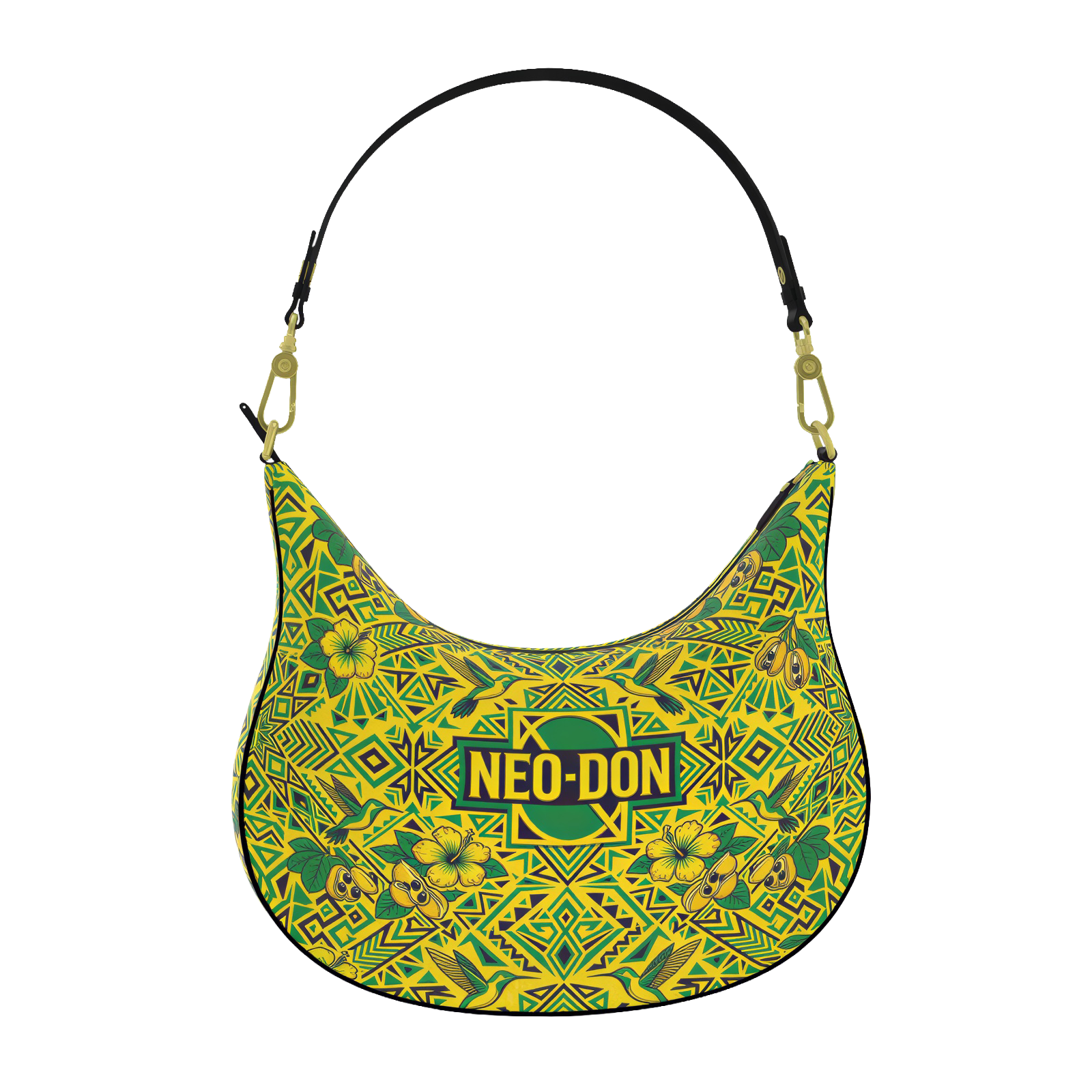 'Jam' Curve Hobo Bag - Flip