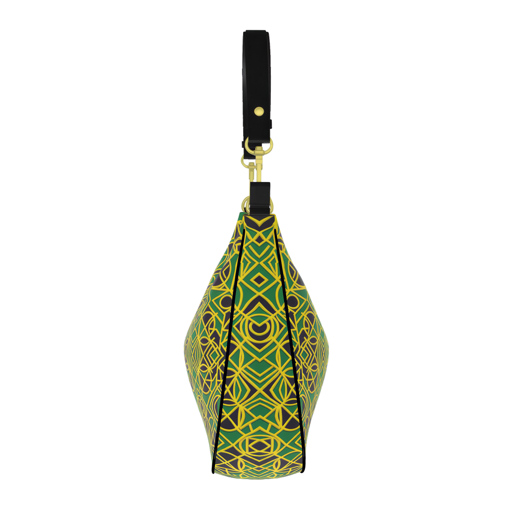 'Jam' Curve Hobo Bag - Spine