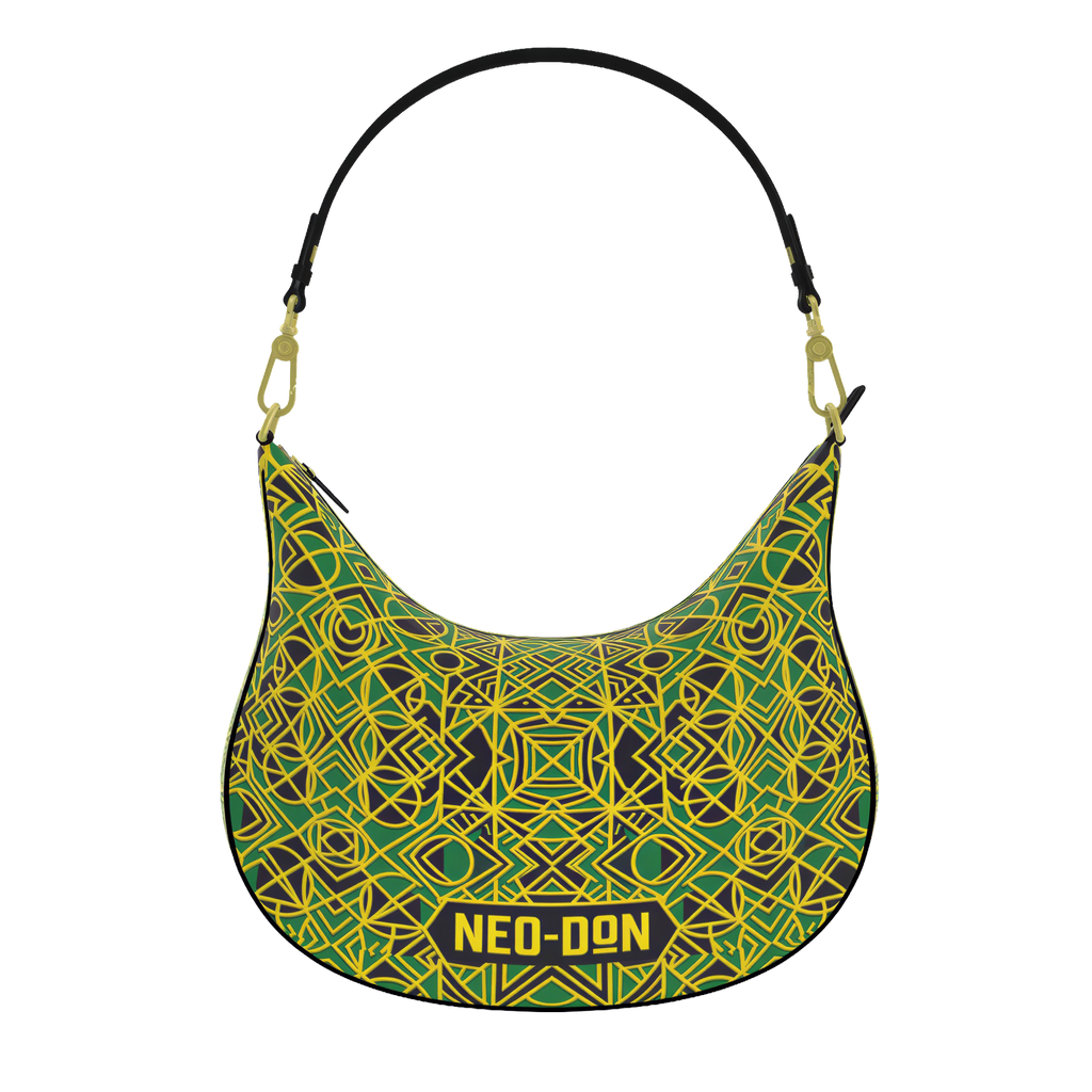 'Jam' Curve Hobo Bag - Spine