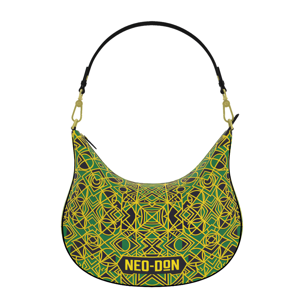 'Jam' Curve Hobo Bag - Spine