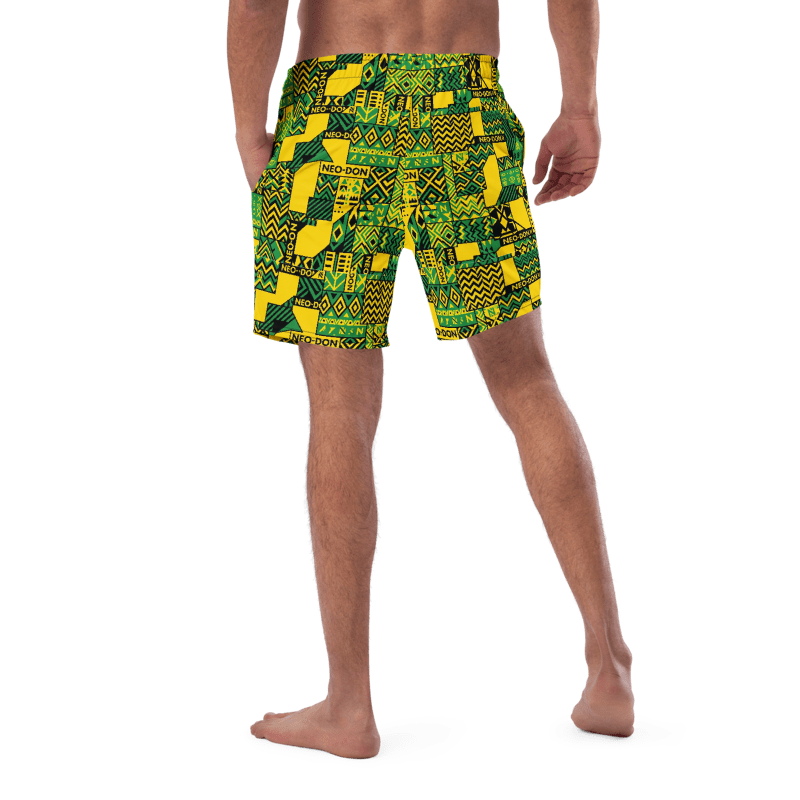 'Jam' Recycled Swim Trunks - Pipe