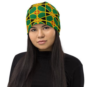 Neo-Don 'JamRas' All-Over Print Beanie - 5