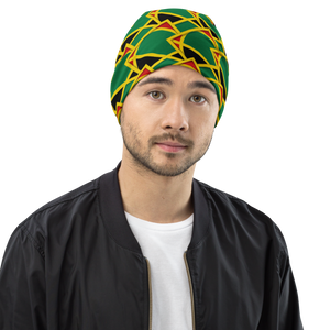 Neo-Don 'JamRas' All-Over Print Beanie - 6