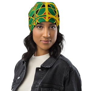 Neo-Don 'JamRas' All-Over Print Beanie - 7