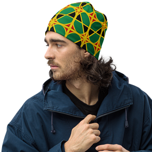 Neo-Don 'JamRas' All-Over Print Beanie - 4