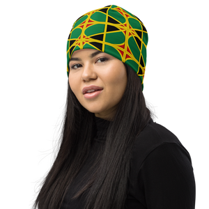 Neo-Don 'JamRas' All-Over Print Beanie - 5