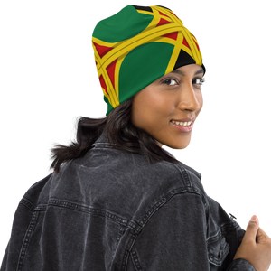 Neo-Don 'JamRas' All-Over Print Beanie - 1