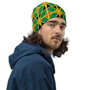 Neo-Don 'JamRas' All-Over Print Beanie - 4