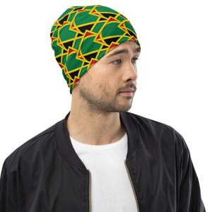 Neo-Don 'JamRas' All-Over Print Beanie - 6