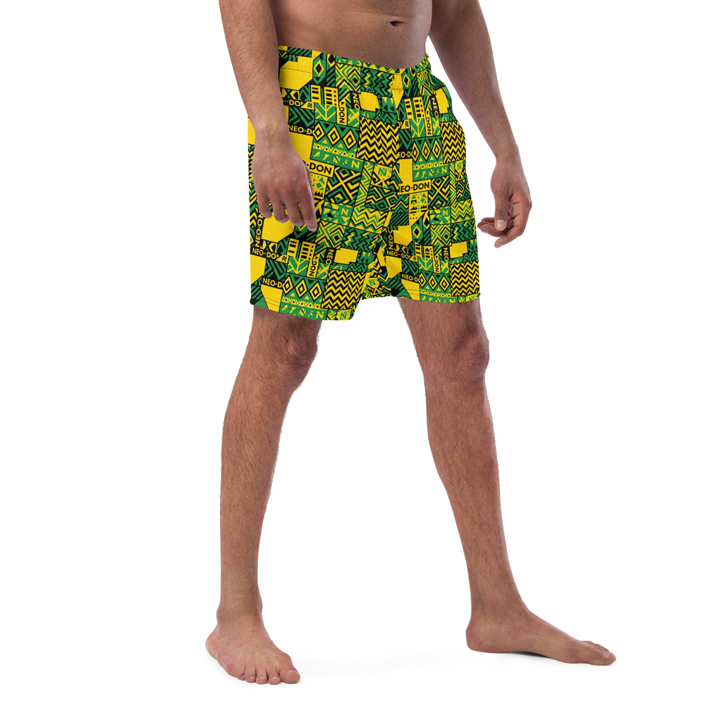 'Jam' Recycled Swim Trunks - Pipe