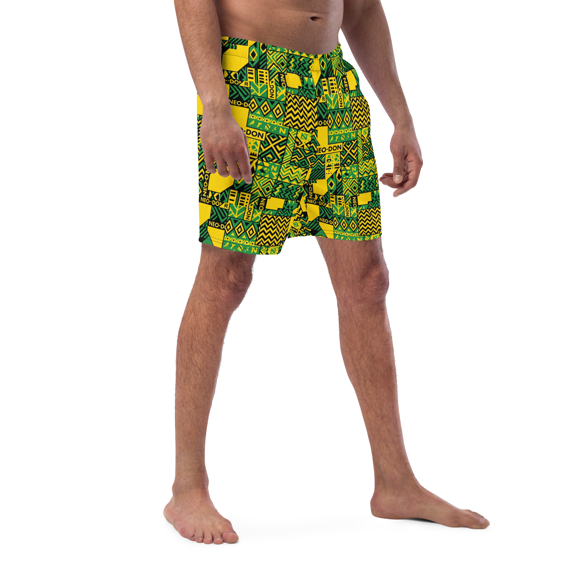 'Jam' Recycled Swim Trunks - Pipe