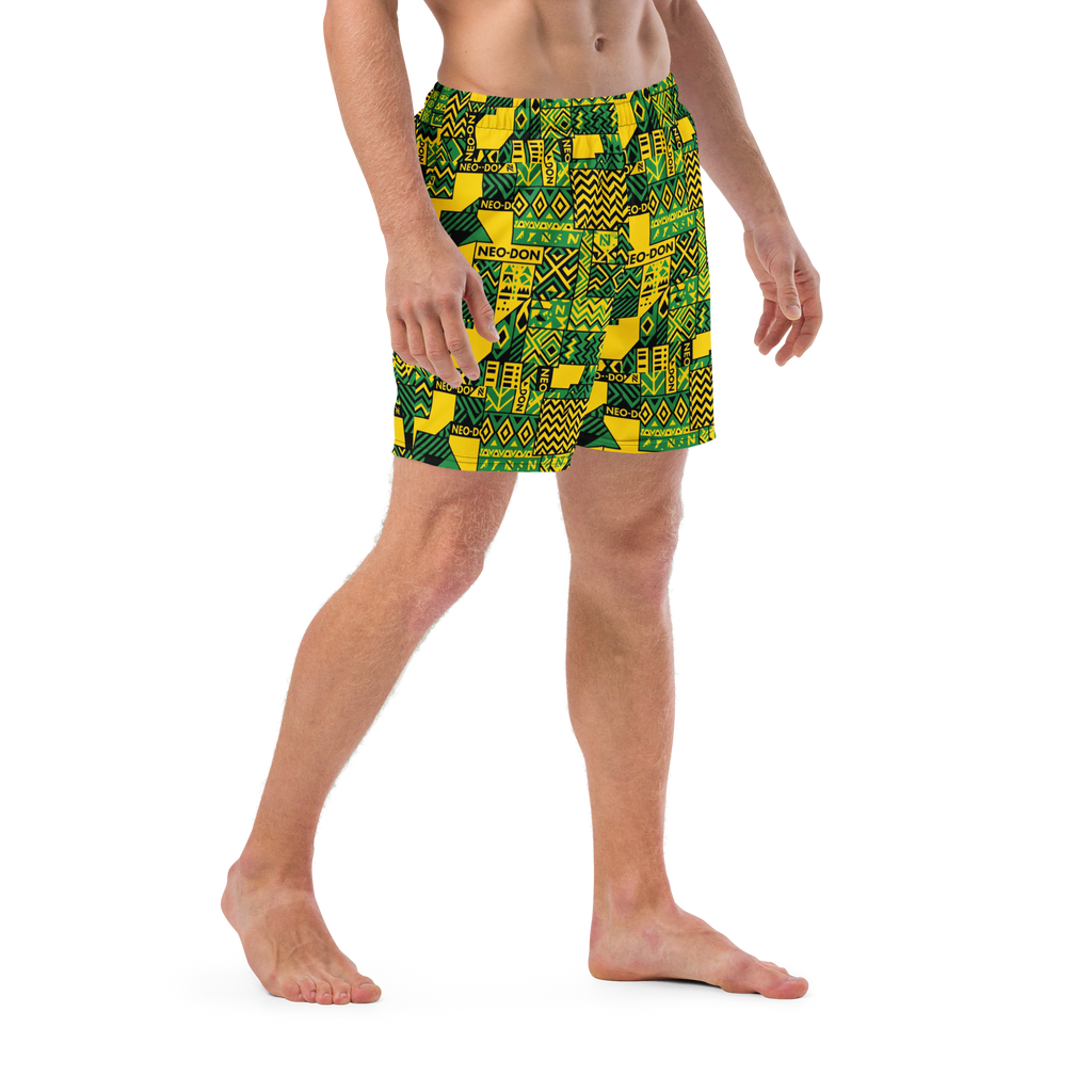 'Jam' Recycled Swim Trunks - Pipe