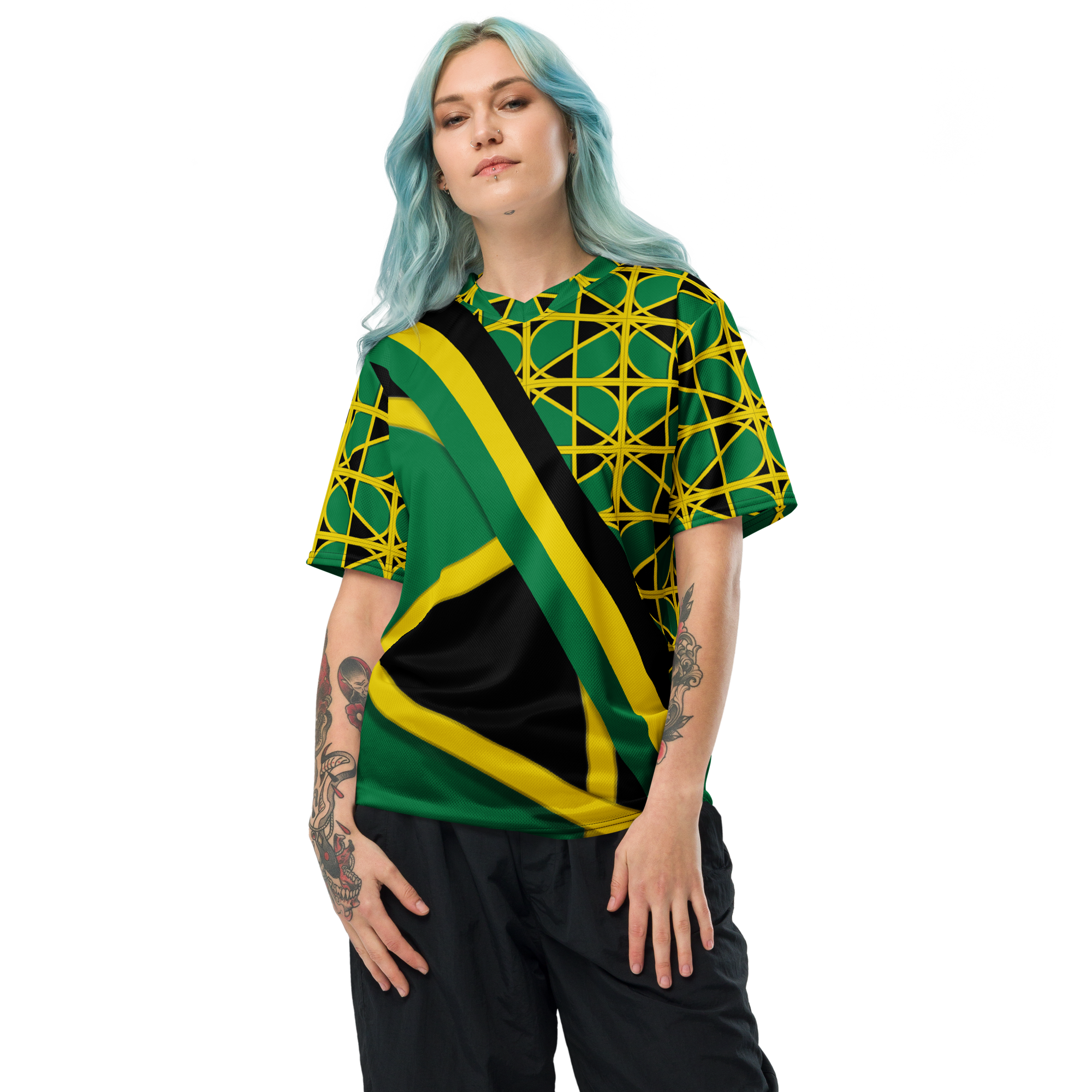 Neo-Don 'Jam' Recycled unisex sports jersey - 4