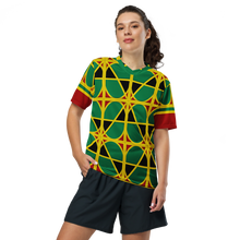 Load image into Gallery viewer, Neo-Don &#39;JamRas&#39; Recycled unisex sports jersey - 1GYR