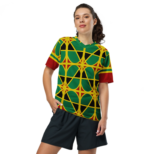 Neo-Don 'JamRas' Recycled unisex sports jersey - 1GYR