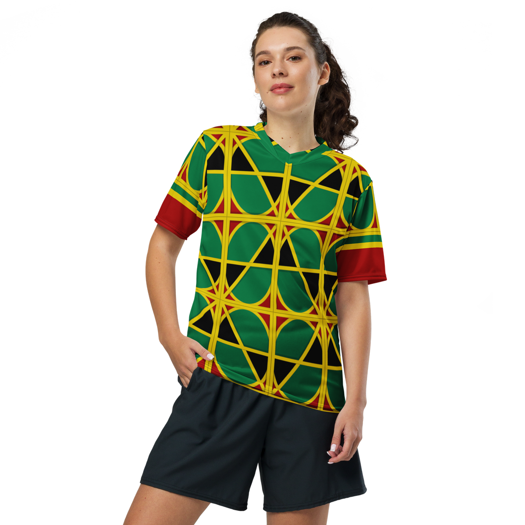 Neo-Don 'JamRas' Recycled unisex sports jersey - 1GYR