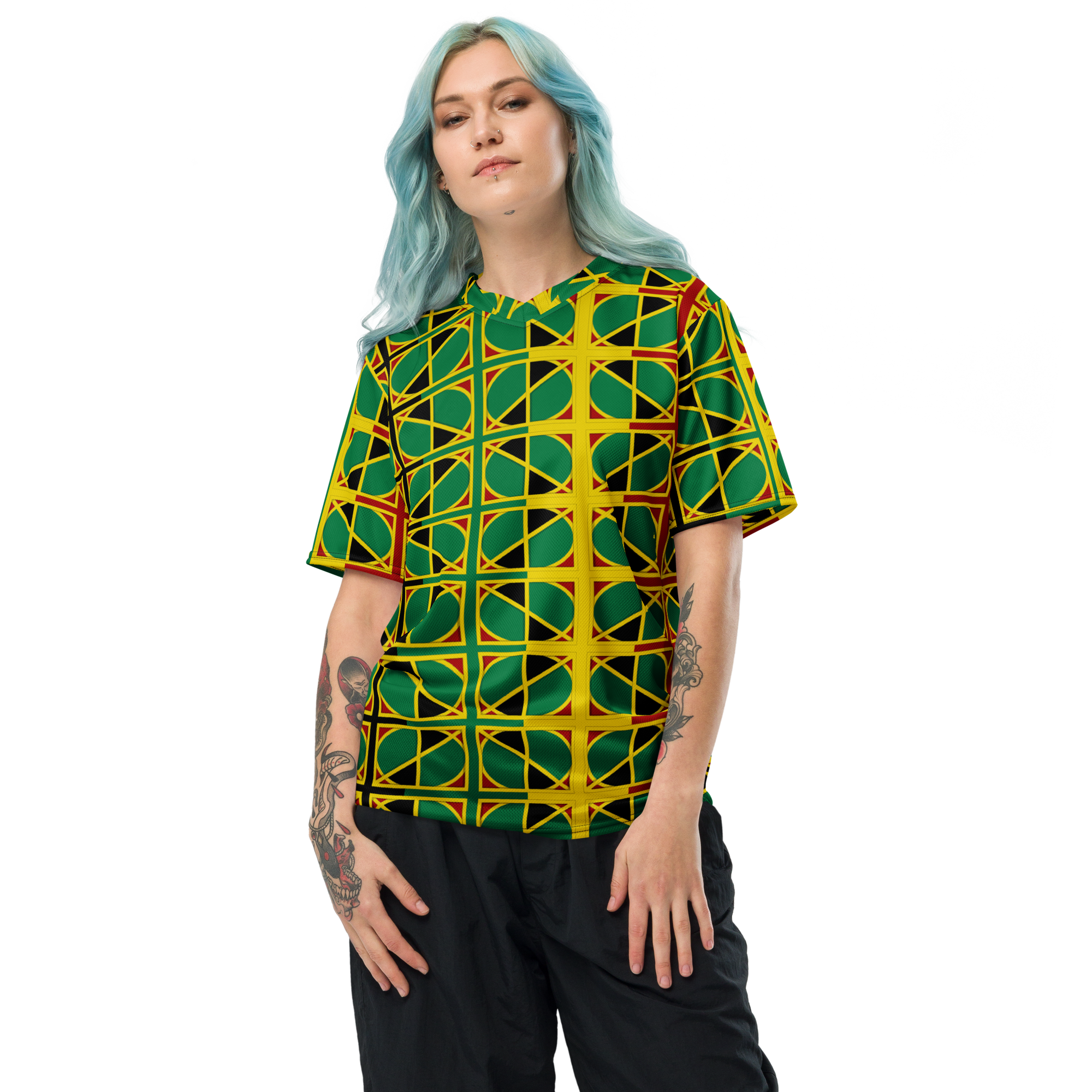 Recycled unisex sports jersey