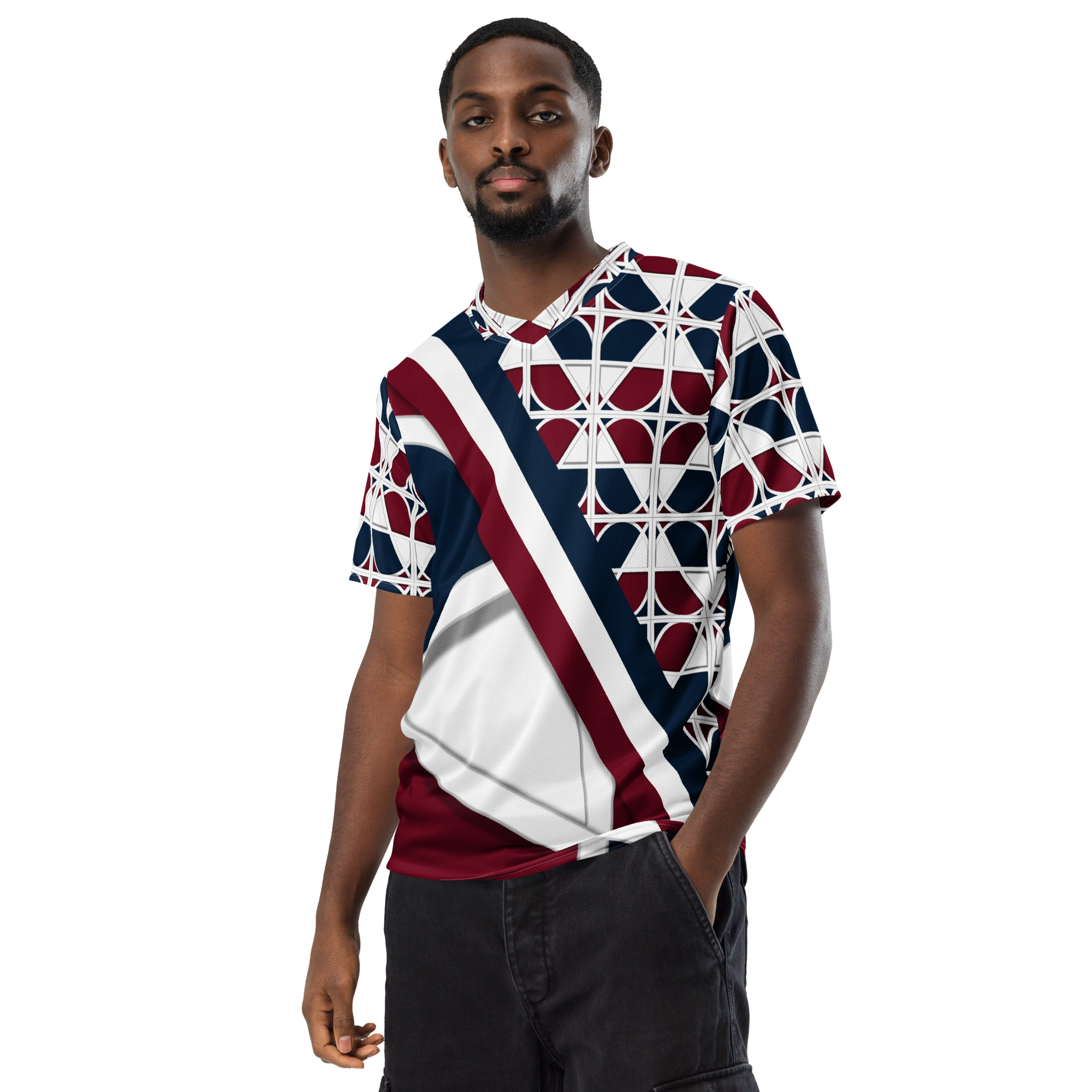 Neo-Don 'Merca' Recycled unisex sports jersey - 3