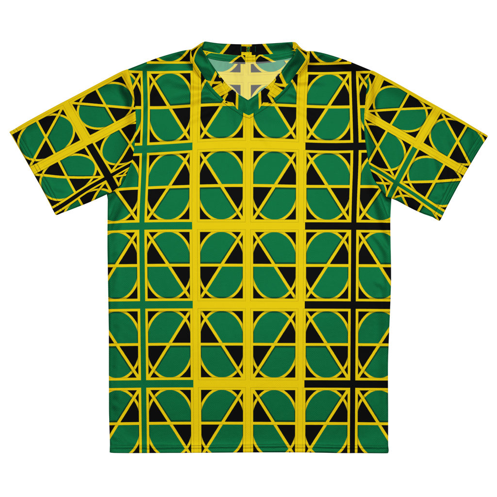 'Jam' Recycled unisex sports jersey - Gridlock